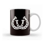 Baskı Dükkanı Horseshoe Lucky Equestrian Sport Horses Riding Horse Fan Kupa