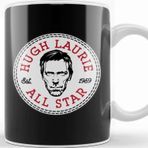 Baskı Dükkanı Hugh Laurie All Star Converse Logo Kupa