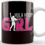 Baskı Dükkanı Hula Hoop Girl Hula Hooper Hooping Fitness Sports Training Baskılı Kupa