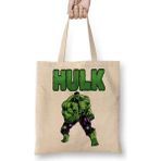 Baskı Dükkanı Hulk Yeşil Dev Bez Çanta