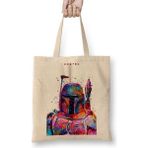 Baskı Dükkanı Hunter Star Wars Bez Kadın Günlük Çanta