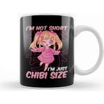 Baskı Dükkanı I M Not Short I M Just Chibi Size Cute Anime Girl Kupa