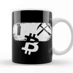 Baskı Dükkanı I Mine Bitcoin Novelty Pun Btc Mining Trading Kupa