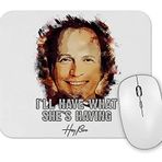 Baskı Dükkanı in Flames Mouse Pad