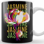 Baskı Dükkanı Jasmine Flowers Kupa Bardak