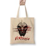 Baskı Dükkanı Jhin Virtuoso Bez Uzun Saplı Krem Rengi Çanta