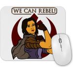 Baskı Dükkanı Jyn Erso We Can Rebel Rogue One Mouse Pad