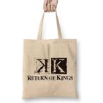 Baskı Dükkanı K Project Return of Kings Bez Çanta