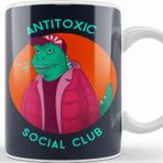 Baskı Dükkanı Kaijus Kaiju Anti Toxic Social Club Kupa