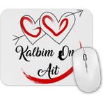 Baskı Dükkanı Kalbim Ona Ait Mouse Pad