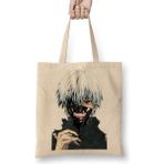 Baskı Dükkanı Kaneki Ken Tokyo Ghoul Bez Çanta