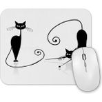 Baskı Dükkanı Kara Kediler Mouse Pad