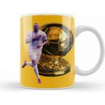 Baskı Dükkanı Karim Benzema Ballon Dor The Best Player In The World 2022 Porselen Beyaz Kupa Bardak