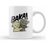 Baskı Dükkanı Kawaii Neko Baka Anime 01 Kupa