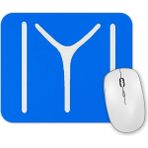 Baskı Dükkanı Kayı Boyu Bayrağı Logosu Mouse Pad