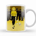 Baskı Dükkanı KB10149 Black Canary Scream Porselen Kupa Bardak
