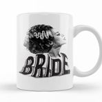 Baskı Dükkanı KB10190 Bride Of Frankenstein The Black White Bride Porselen Kupa Bardak