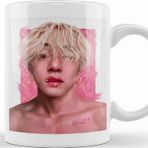 Baskı Dükkanı KB10229 Bts Kim Taehyung Porselen Kupa Bardak