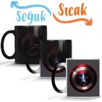 Baskı Dükkanı KB10259 Captain America Porselen Kupa Bardak
