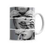 Baskı Dükkanı KB1043 Sexy Smoke Porselen Kupa Bardak