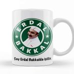 Baskı Dükkanı KB10493 Erdal Bakkal Porselen Kupa Bardak