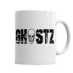 Baskı Dükkanı KB10644 Ghostz Logo Preta 2018 Porselen Kupa Bardak