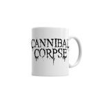 Baskı Dükkanı KB110 Cannibal Corpse Death Obituary Morbid Angel Kupa Bardak