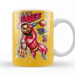 Baskı Dükkanı KB11092 Lebron James The King James Porselen Kupa Bardak