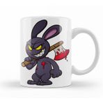Baskı Dükkanı KB11132 Looney Tunes Evil Bunny Cartoon Porselen Kupa Bardak