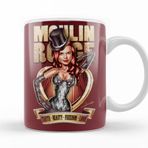 Baskı Dükkanı KB11286 Moulin Rouge Satine Porselen Kupa Bardak