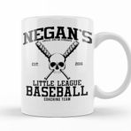 Baskı Dükkanı KB11390 Negans Little League Baseball Walking Dead Porselen Kupa Bardak