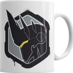 Baskı Dükkanı KB11469 Overwatch One Fanart Reinhardt Porselen Kupa Bardak