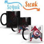 Baskı Dükkanı KB11769 Spider Man Captain Underoos Porselen Kupa Bardak