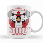 Baskı Dükkanı KB11804 Star Wars The Smuggler Workout Porselen Kupa Bardak