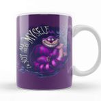 Baskı Dükkanı KB11943 The Cheshire Cat Alices Adventures In Wonderland Kedi Porselen Kupa Bardak