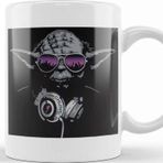 Baskı Dükkanı KB12413 Dj Yoda Star Wars Porselen Kupa Bardak
