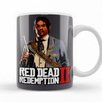 Baskı Dükkanı KB12575 Red Dead Redemption 2 Javier Escuela Porselen Kupa Bardak