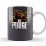 Baskı Dükkanı KB12736 The Purge Newspapers Porselen Kupa Bardak