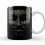 Baskı Dükkanı KB12774 V For Vendetta We Dont Porselen Kupa Bardak