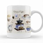 Baskı Dükkanı KB12777 Vienna Coffee Porselen Kupa Bardak
