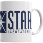 Baskı Dükkanı KB1298 The Flash Star Lab Porselen Kupa Bardak