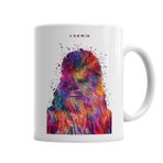Baskı Dükkanı KB1418 Chewbacca Porselen Kupa Bardak