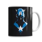 Baskı Dükkanı KB1442 Capitao America Porselen Kupa Bardak