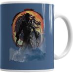 Baskı Dükkanı KB1443 Alien Mortal Kombat Gamer Games Porselen Kupa Bardak