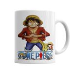 Baskı Dükkanı KB1603 Luffy One Piece Porselen Kupa Bardak
