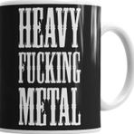Baskı Dükkanı KB1675 Heavy Metal Porselen Kupa Bardak