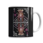 Baskı Dükkanı KB1880 Queen Of Hearts Porselen Kupa Bardak