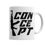 Baskı Dükkanı KB2295 Concept Ak 47 Porselen Kupa Bardak