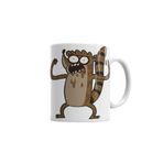 Baskı Dükkanı KB2639 Regular Show Rigby Porselen Kupa Bardak