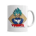 Baskı Dükkanı KB3346 Vegeta Meu Pura Maldede Porselen Kupa Bardak